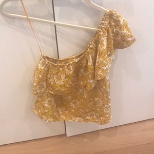 Madewell One Shoulder Blouse